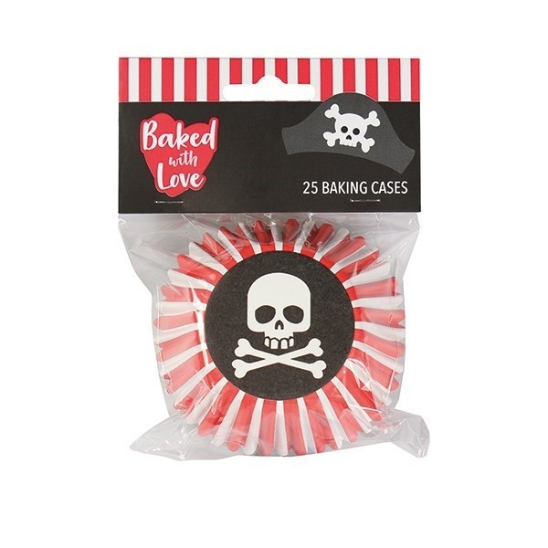 Cupcake Baking Cases - Pirates